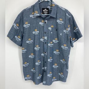 Corona Extra Men’s Cotton Shirt Size XL